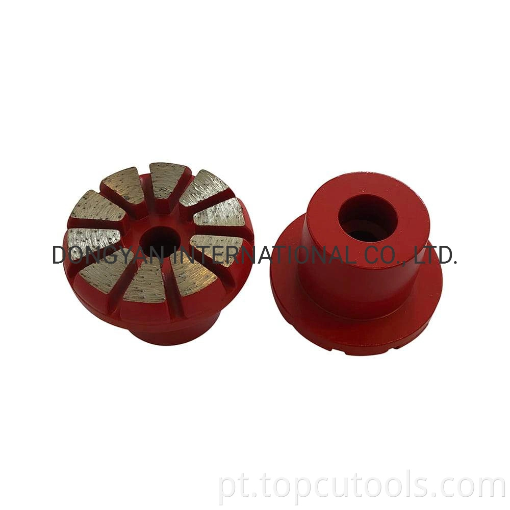 Diamond Floor Concrete Reting Plug Head para ferramentas de concreto